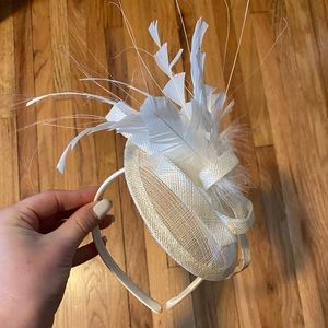 Ivory Fascinator Headband